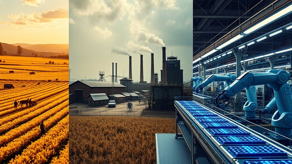 automation reshapes work history