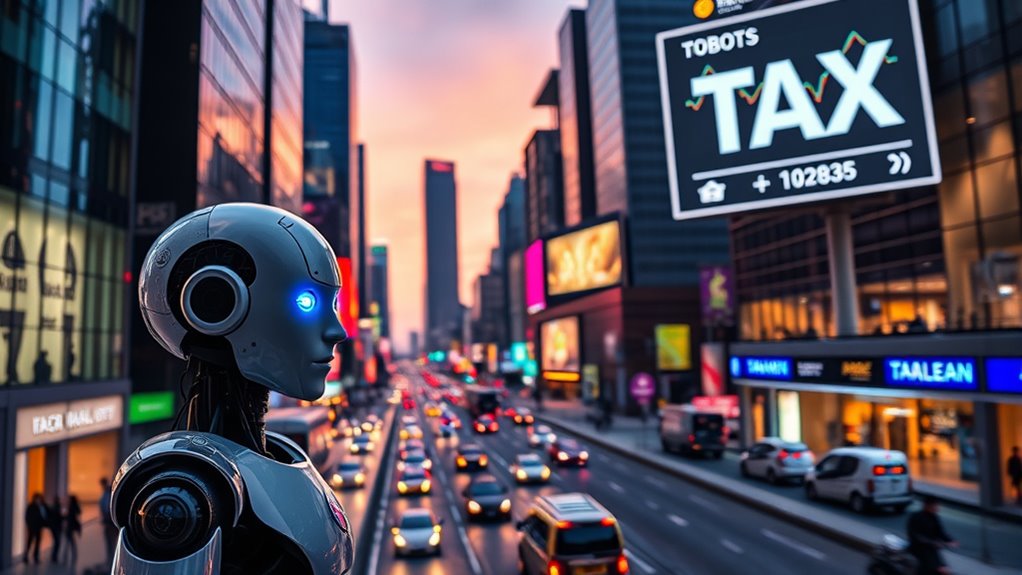 tax robots for revenue