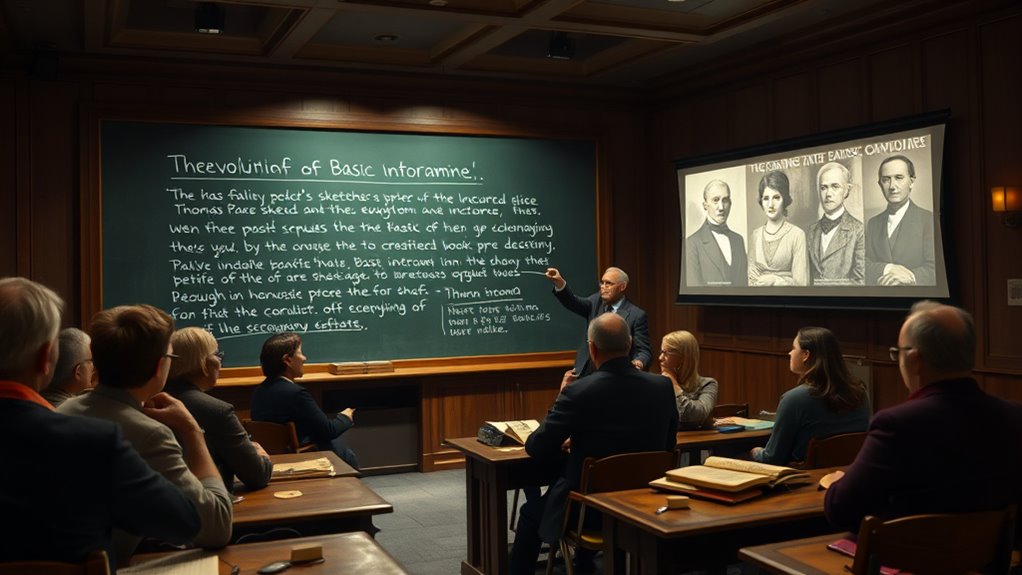 ubi debates in academia