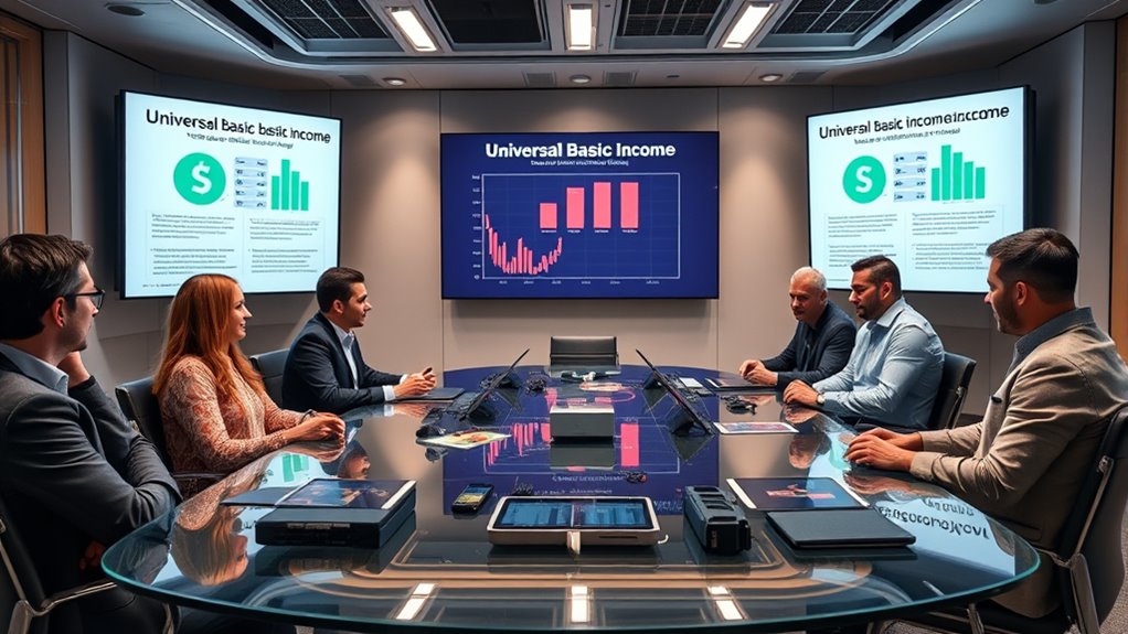 universal basic income support