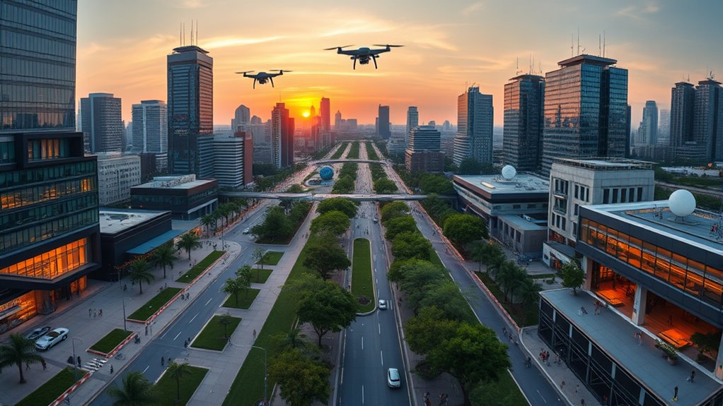 cities shifting to service communities