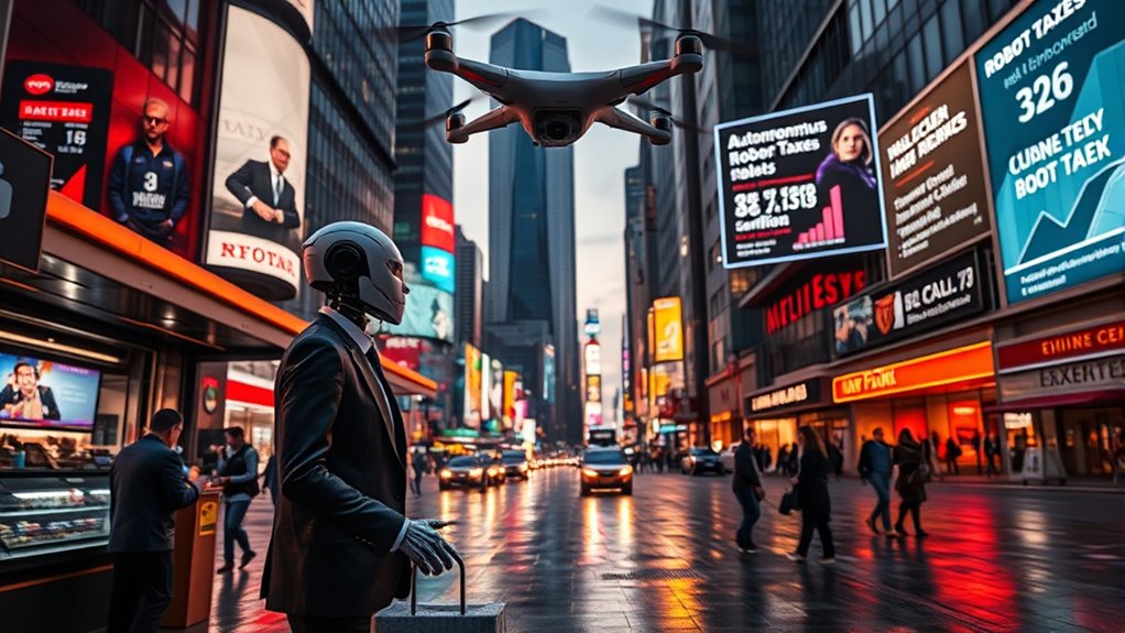 robot tax promotes economic stability