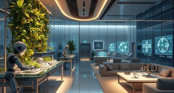 automated luxury communism concept