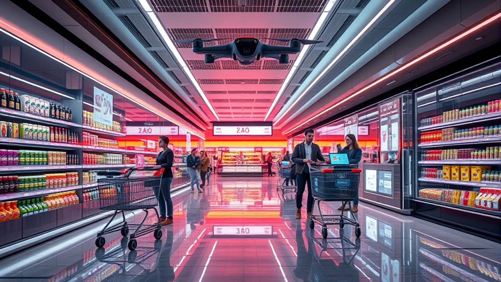 automated sensor driven retail experience
