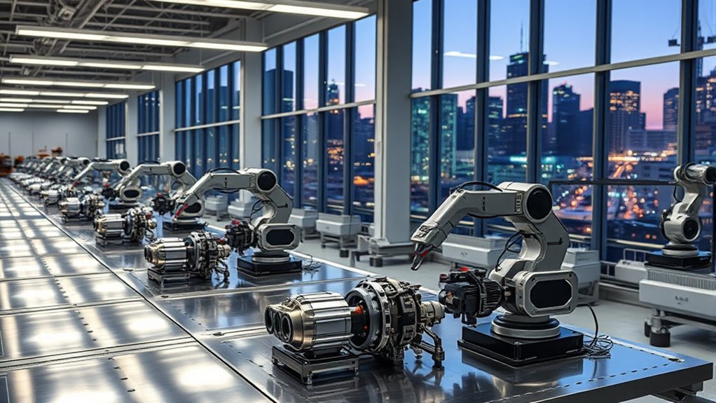 factories repatriating with robots