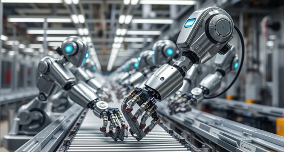 robots in manufacturing factories