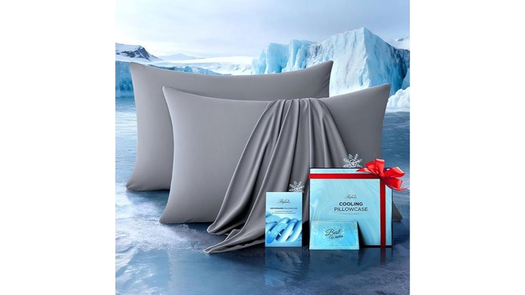 cooling pillowcase set
