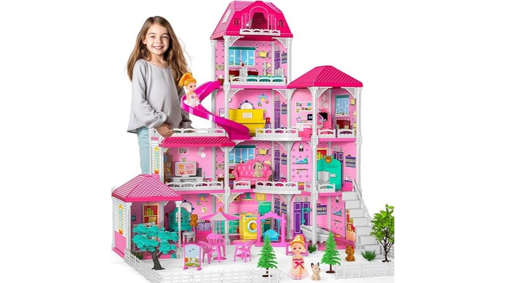 four story girls doll house