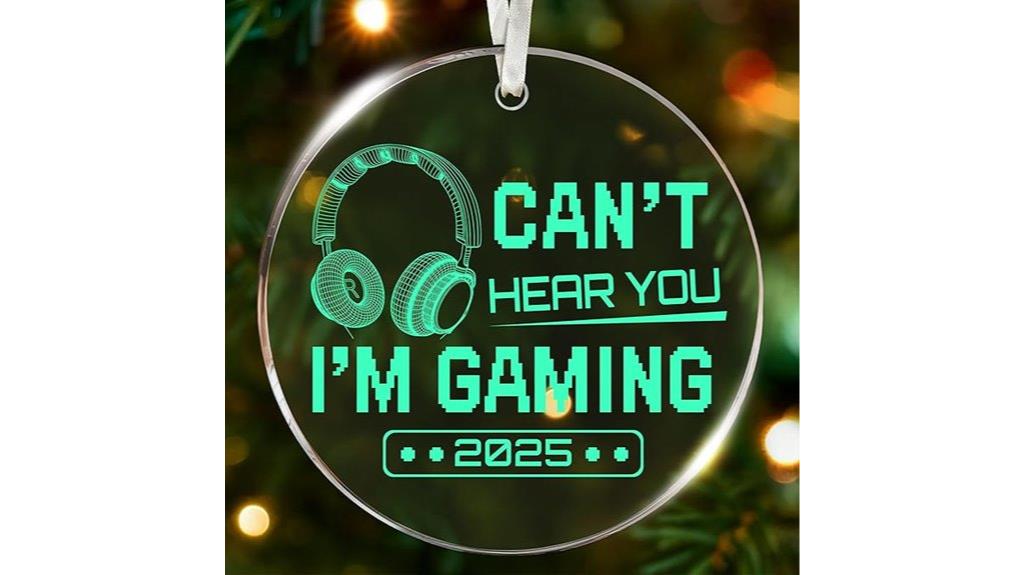 gaming headphone christmas ornaments