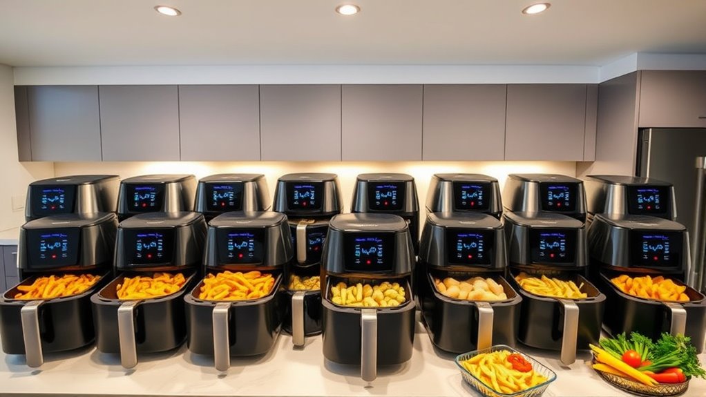 large family air fryer options