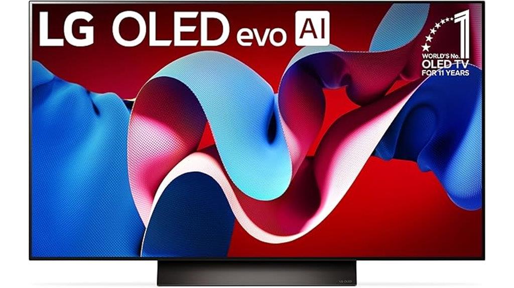 large oled smart television