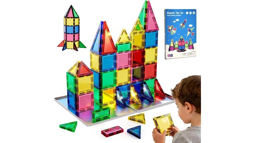 magnetic stem building set