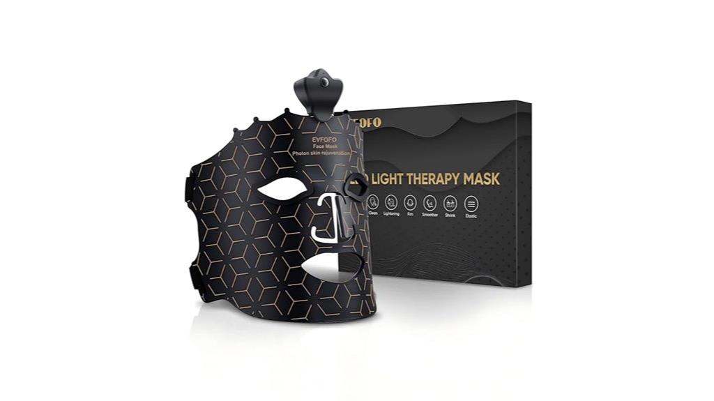 multicolor led face mask