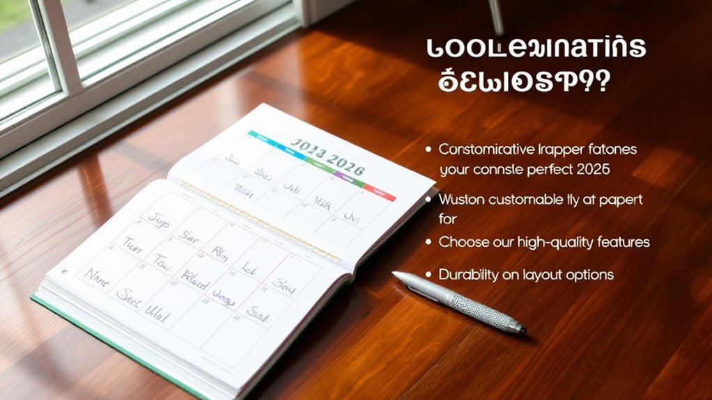 planner features and durability