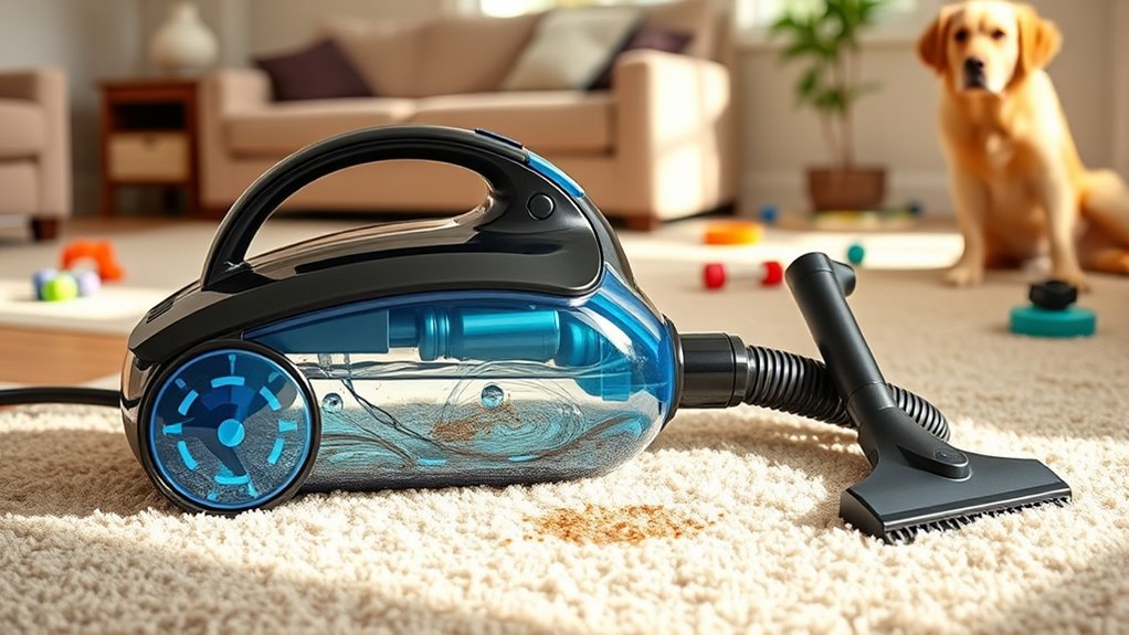 portable pet carpet cleaning