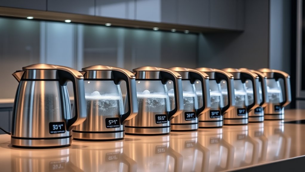 precise temperature electric kettles