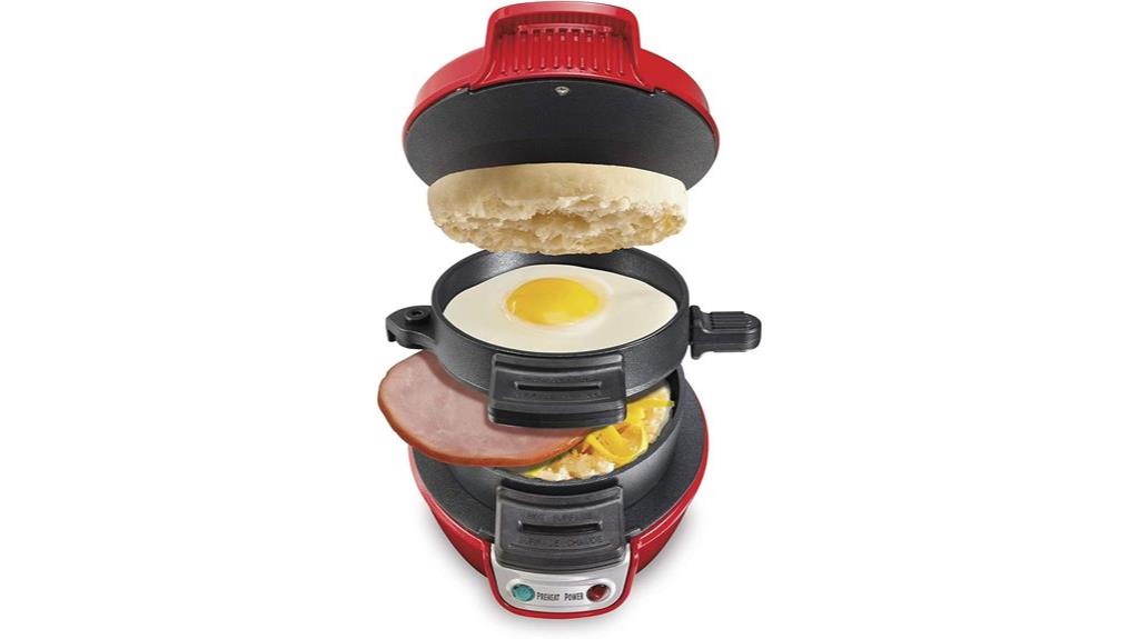 quick breakfast sandwich maker