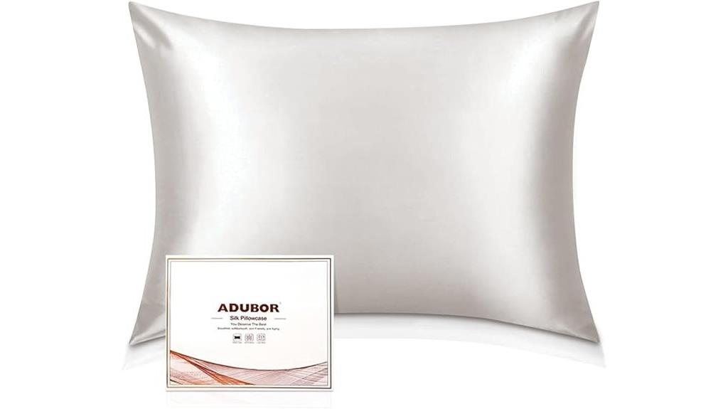 silk pillowcase standard size