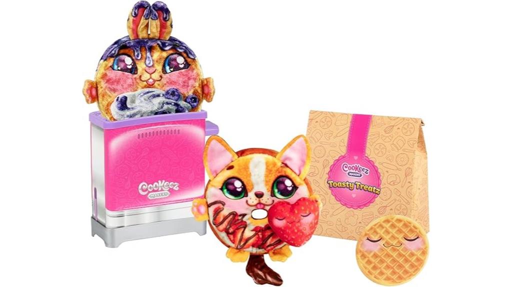 toaster plush toy pack