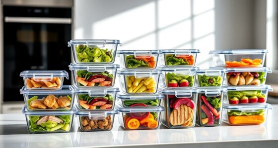 top glass food storage options