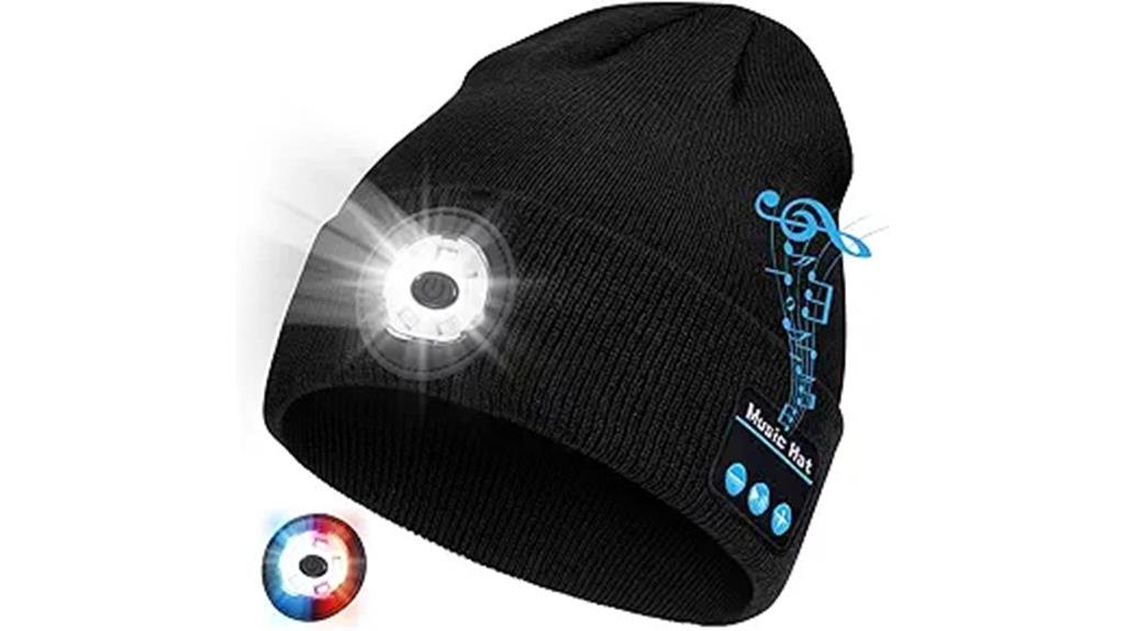 wireless lighted music hat