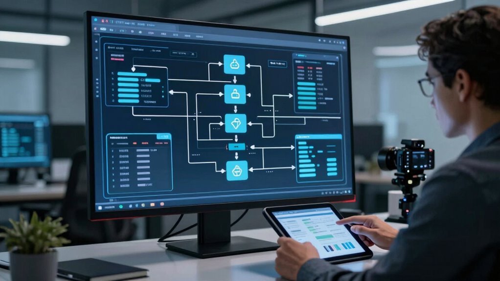 automated secure real time process mapping