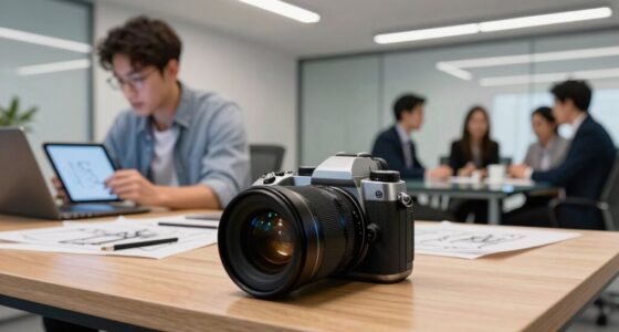 creator cameras in work
