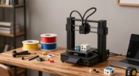 home workspace transforms into production site