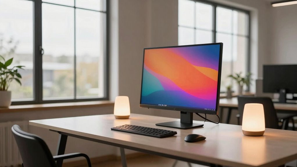 lighting benefits productivity less