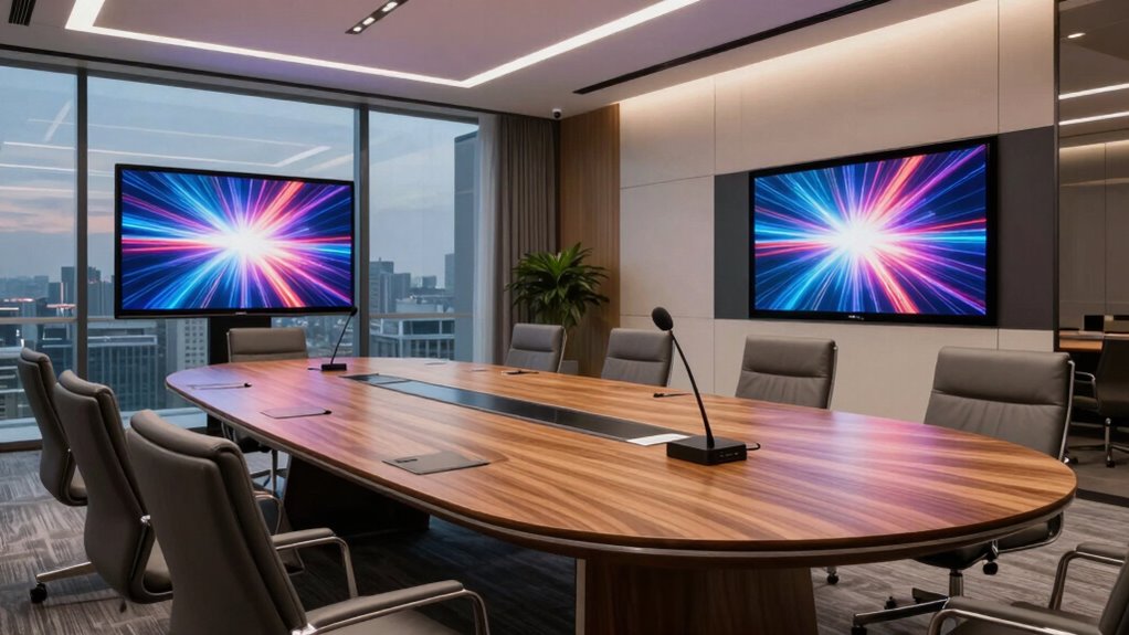 modern connected clear meetings