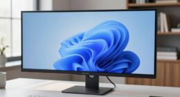 monitor size influences response time