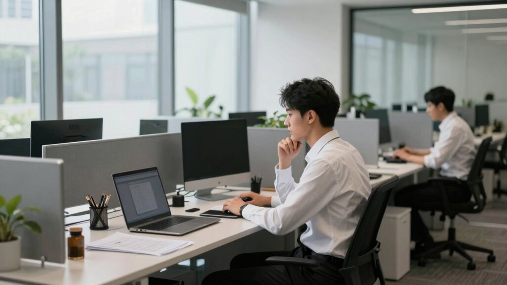 office job stability decline