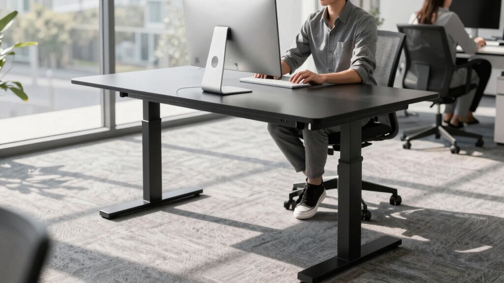 proper ergonomic standing setup