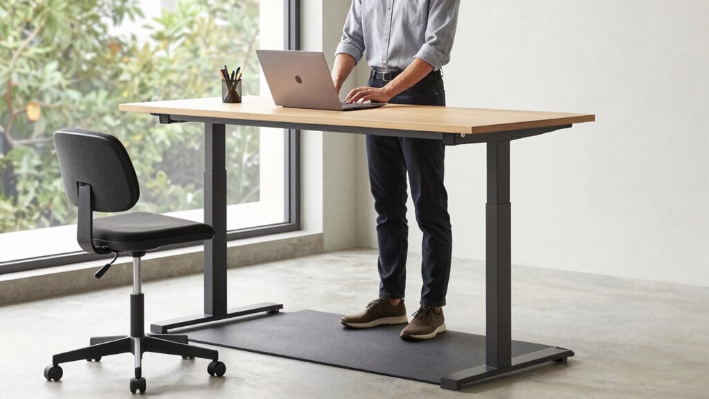 proper ergonomic standing setup