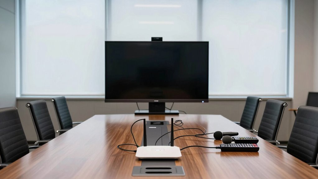 unreliable conference room technology