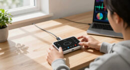 ESP-EEG is an affordable 8-channel biosensing board