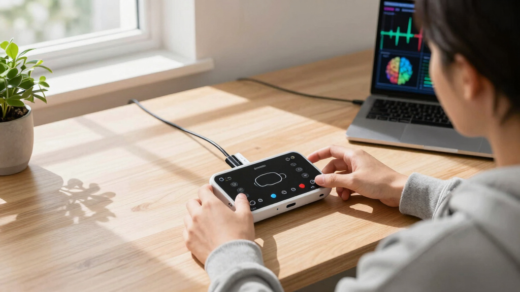 ESP-EEG is an affordable 8-channel biosensing board