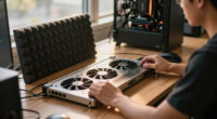 How to Reduce Heat and Noise in a High-Power AI Workstation