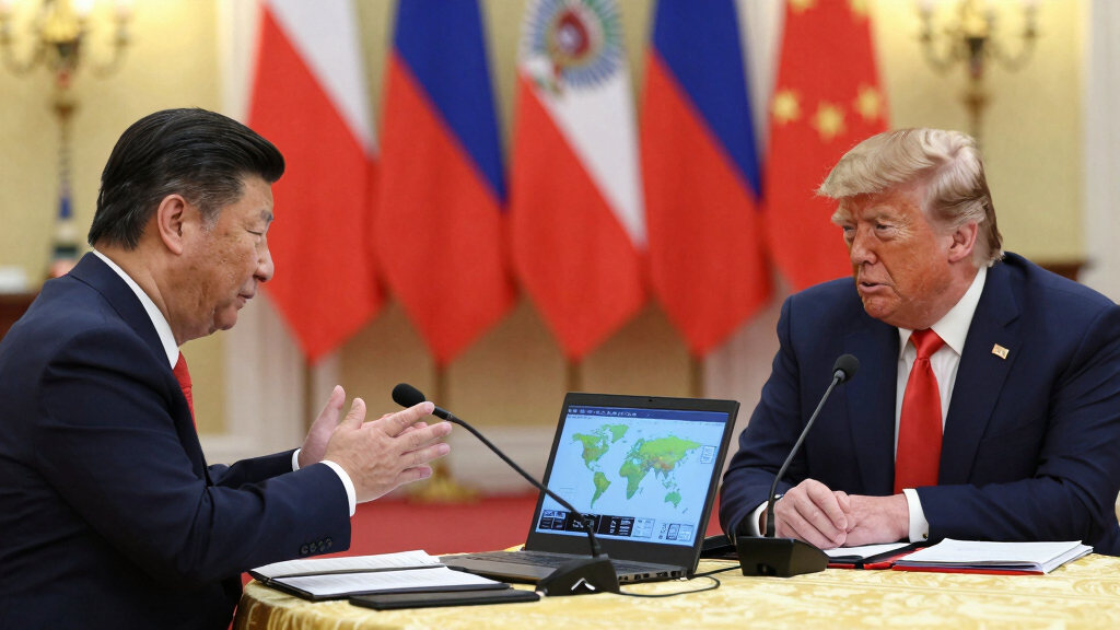 Trump-Xi summit live: Xi promises not to give Iran arms, Trump says