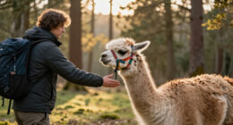 Stubborn Llama Refuses Rescue From National Forest
