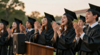 College students drown out AI-praising commencement speeches with boos