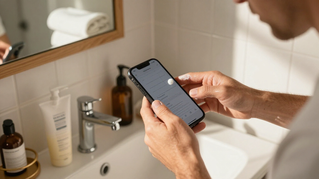 A Glow-Up Measurement App Puts Men's Skincare Progress In View
