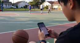 Basketball Highlights And Stats From Simple Phone Footage